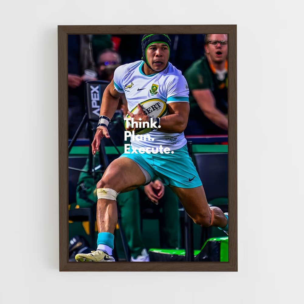 Poster L'Élan de Cheslin – affiche Rugby (vue 5)